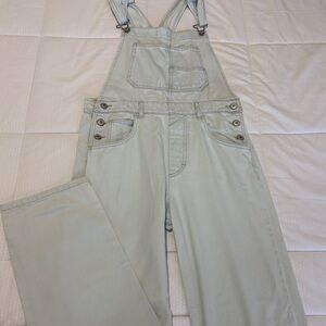 Free People Women's Denim Overalls